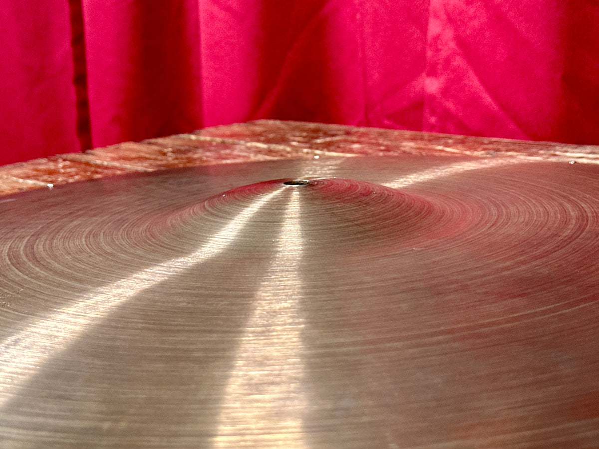 22" Cymbal & Gong 11th Anniversary Ride Cymbal w/ 8 Rivets 2400g *VIdeo*
