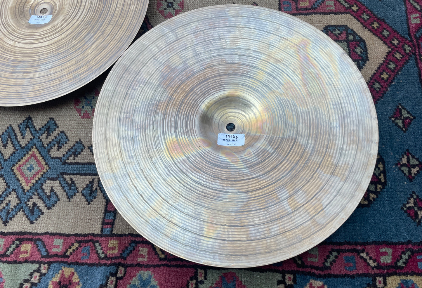 15" Masterwork Hi-Hat Cymbal Pair 1222g/1416g *Video Demo*