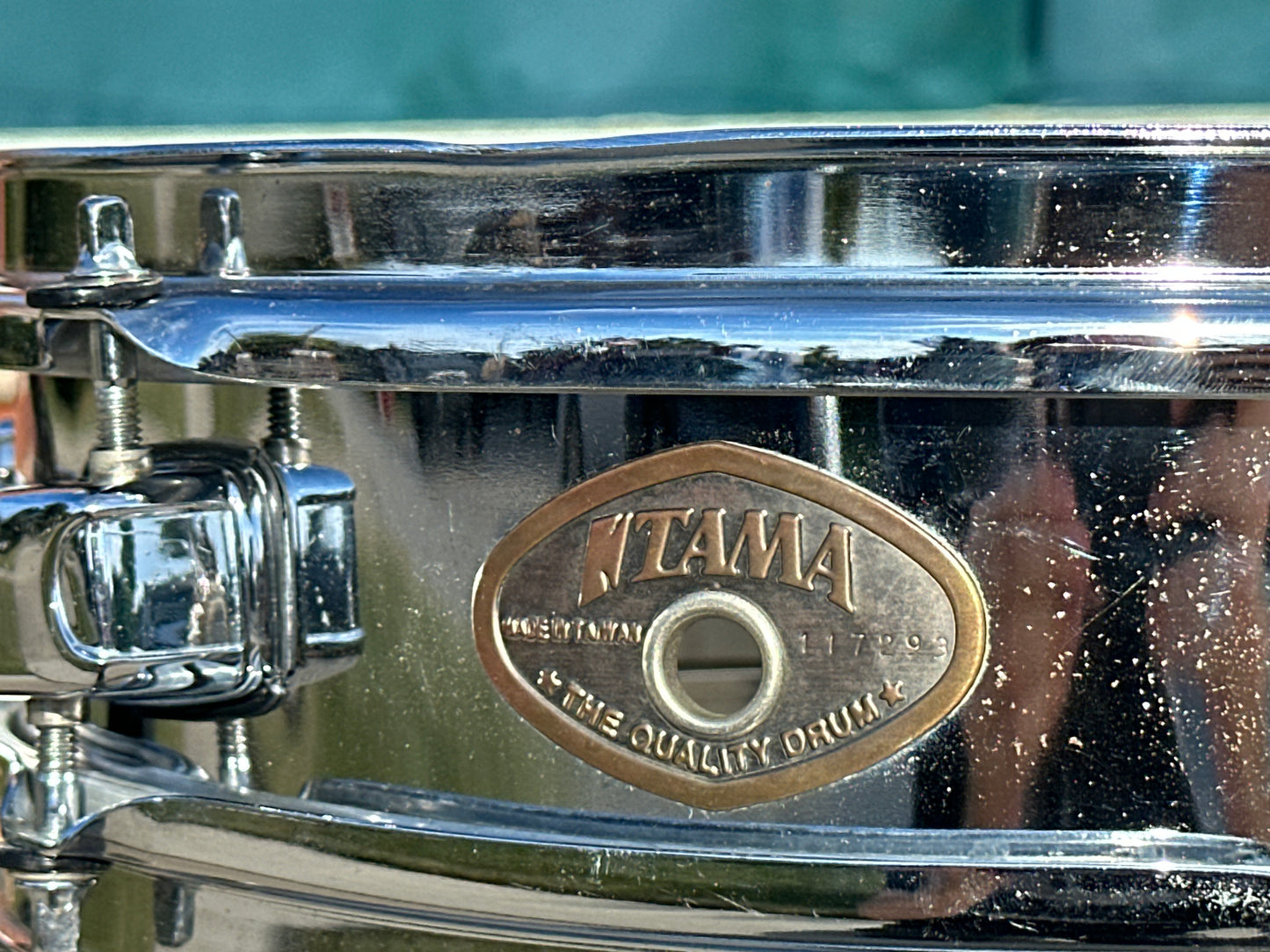 1990s Tama Steel Soprano 3.25x12 Snare Drum Chrome PF1325-12