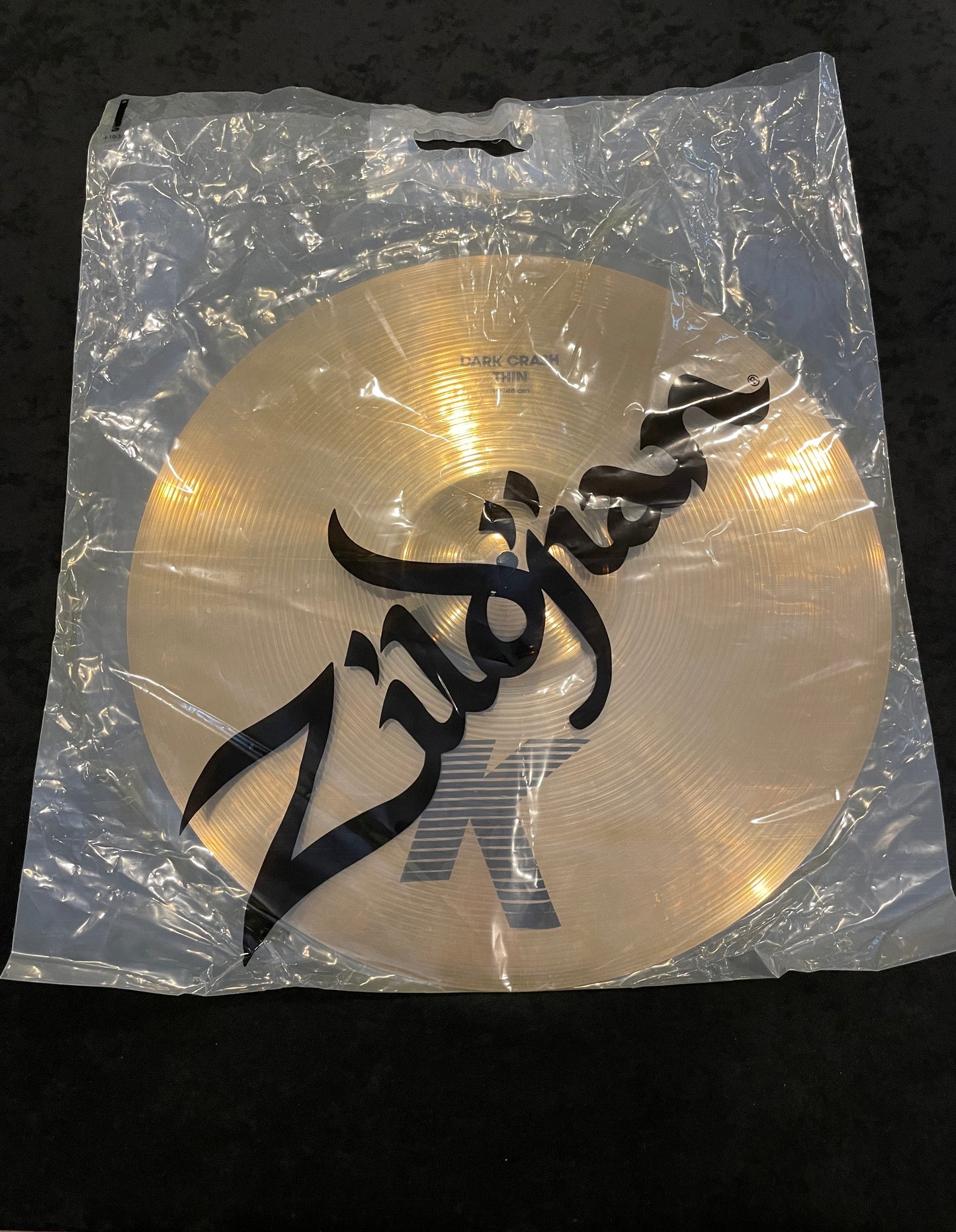 19" Zildjian K Dark Crash Thin Cymbal 1740g