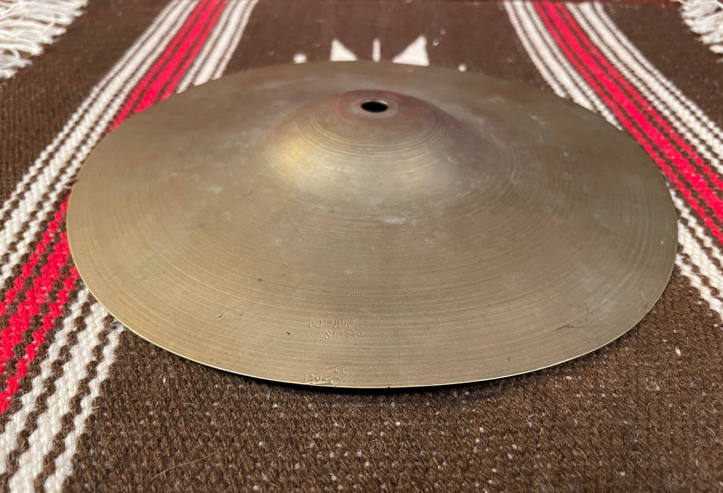 8" Vintage 1930s Zildjian A 1st Stamp Splash Cymbal 166g *Video Demo*