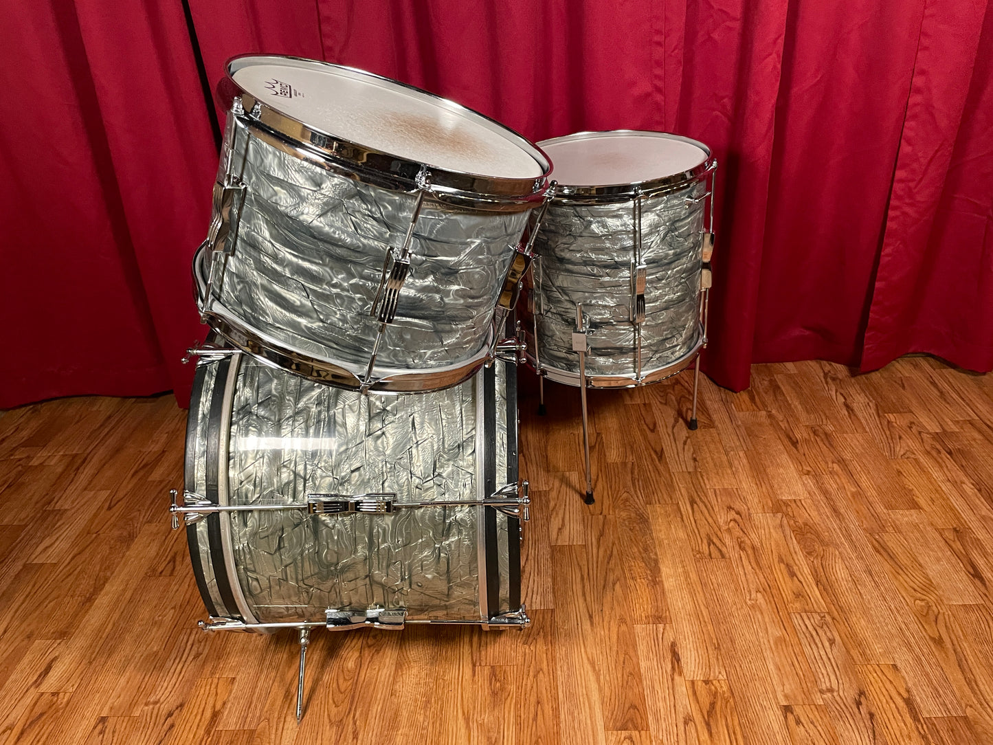 1968 Ludwig Club Date Drum Set Sky Blue Pearl 20/12/14