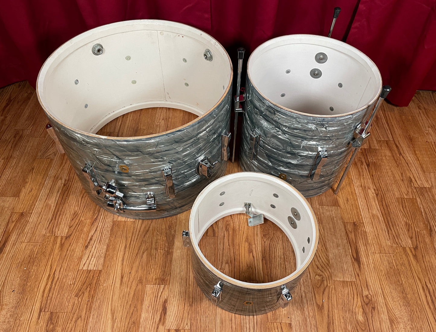 1968 Ludwig Club Date Drum Set Sky Blue Pearl 20/12/14