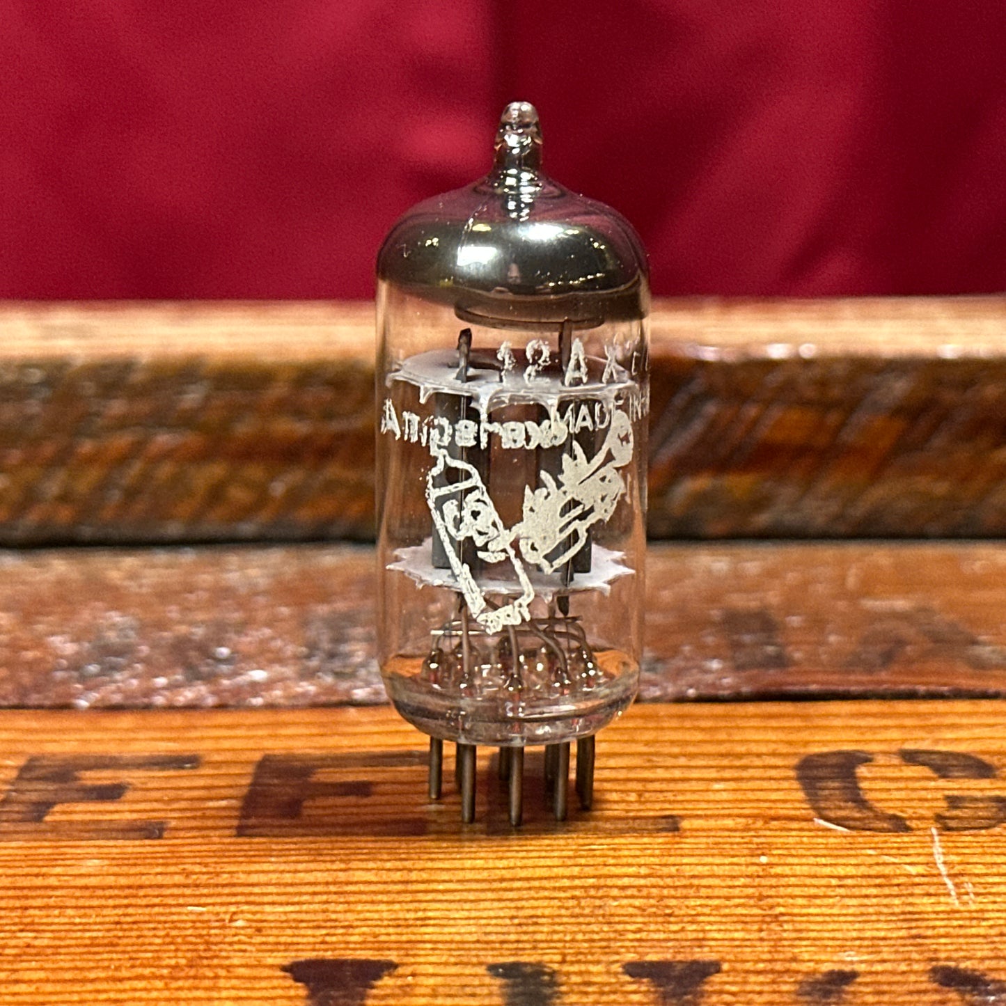 Vintage 1960s Amperex Bugle Boy 12AX7 / 7025 Amplifier Preamp Tube #276