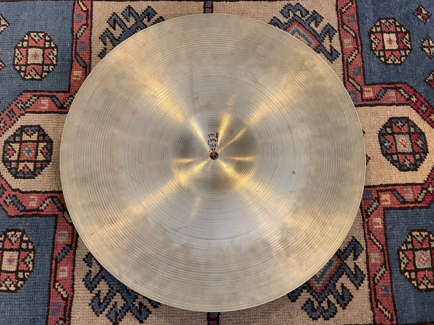 18" Zildjian A 1960s Crash Ride Cymbal 1390g *Video Demo*