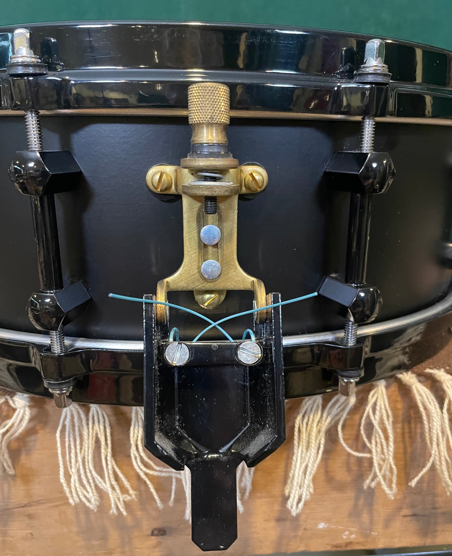 Noble & Cooley 4.75x14 Alloy Classic Snare Drum Black
