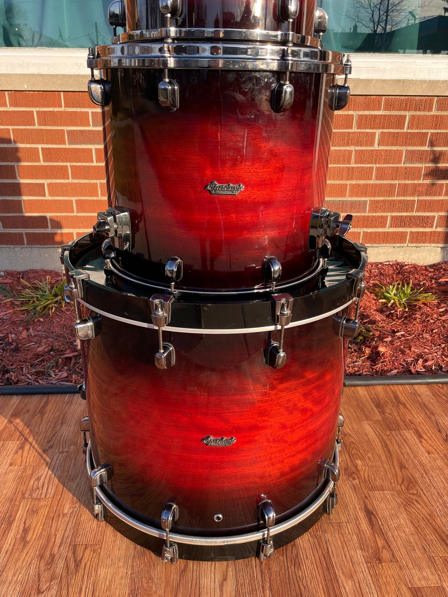 Tama Starclassic Bubinga Drum Set Red Mahogany Burst 22/8/10/12/16