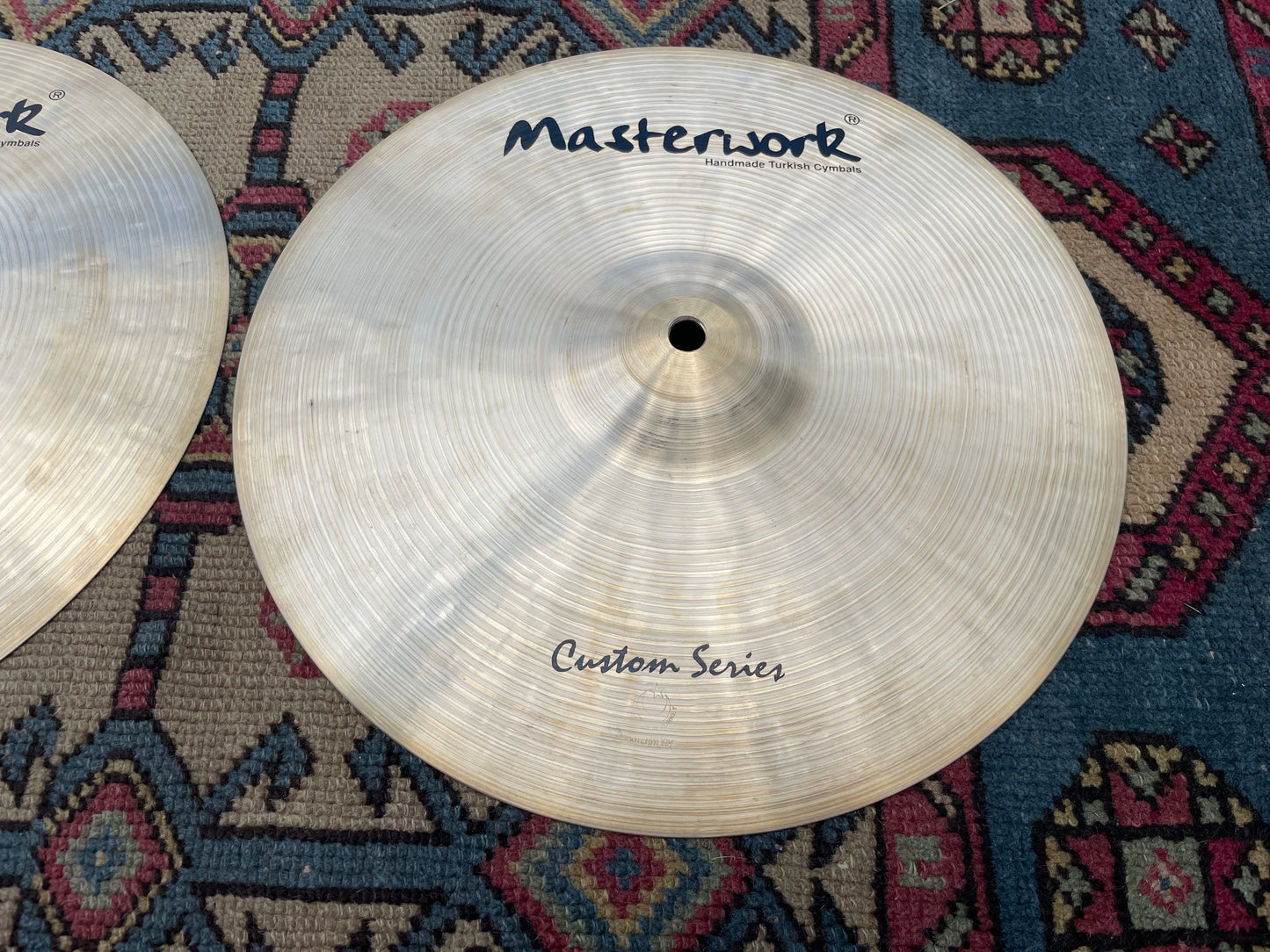 13" Masterwork Custom Series Hi-Hat Cymbal Pair 790g/938g *Video Demo*