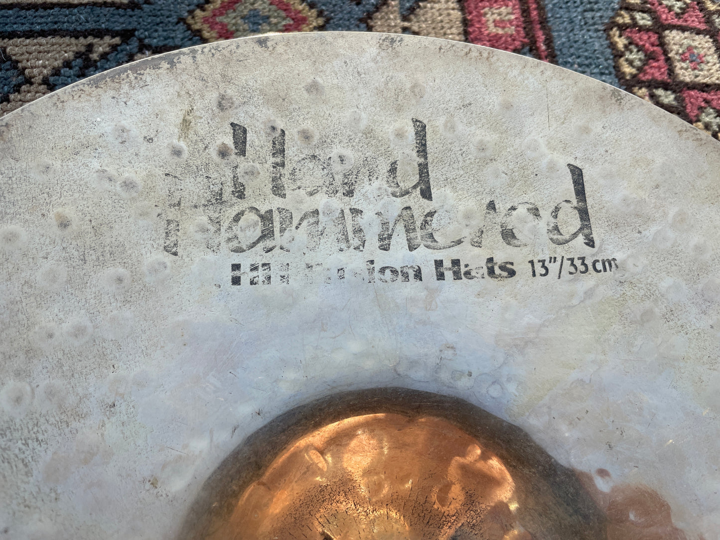 13" Sabian HH Hand Hammered Fusion Hi-Hat Cymbal Pair 912g/1410g