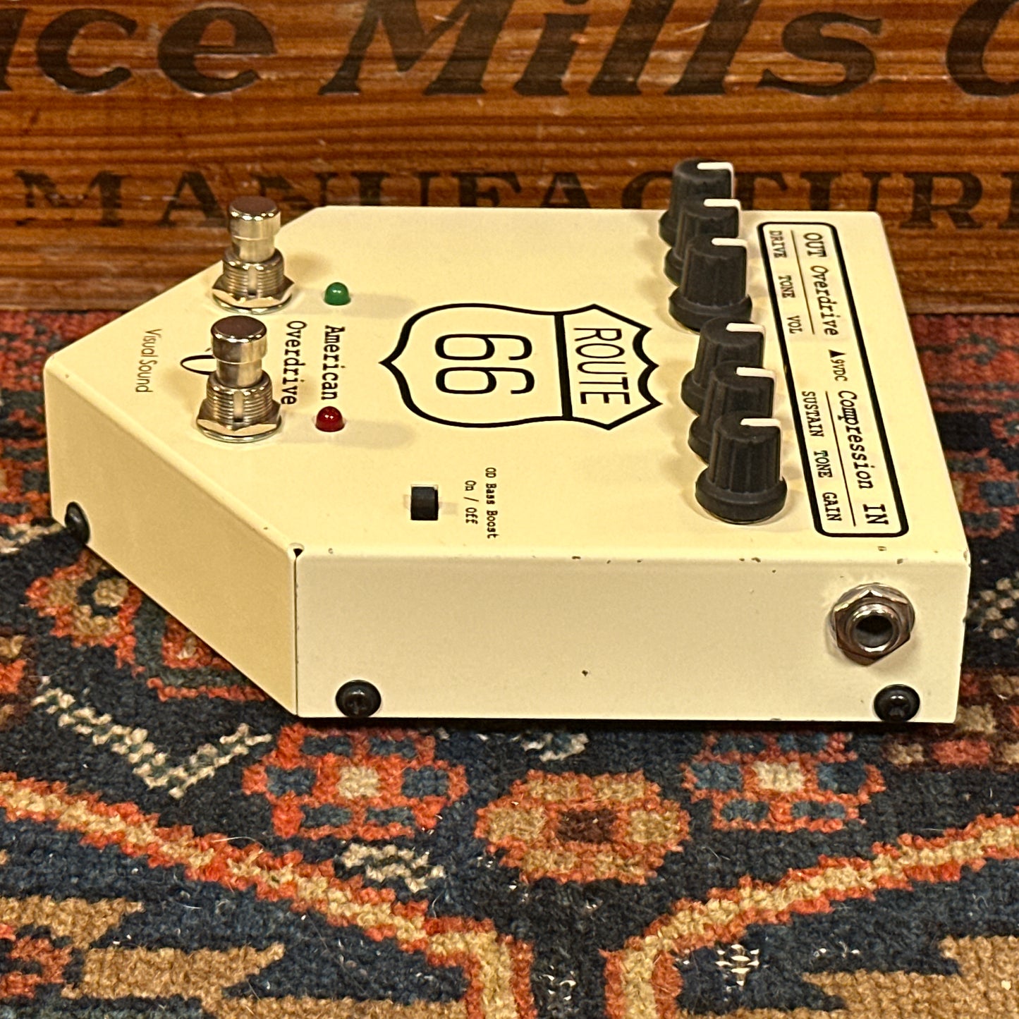2000s Visual Sound Route 66 American Overdrive Pedal V1