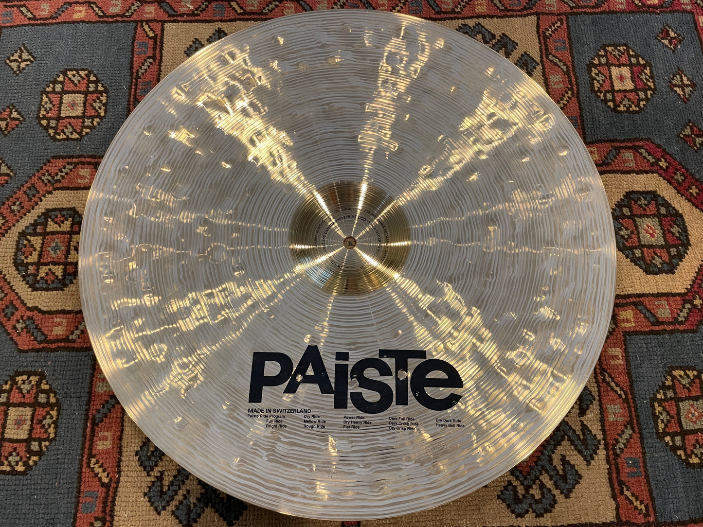 20" Paiste Signature Rough Ride Cymbal 2328g *Video Demo*