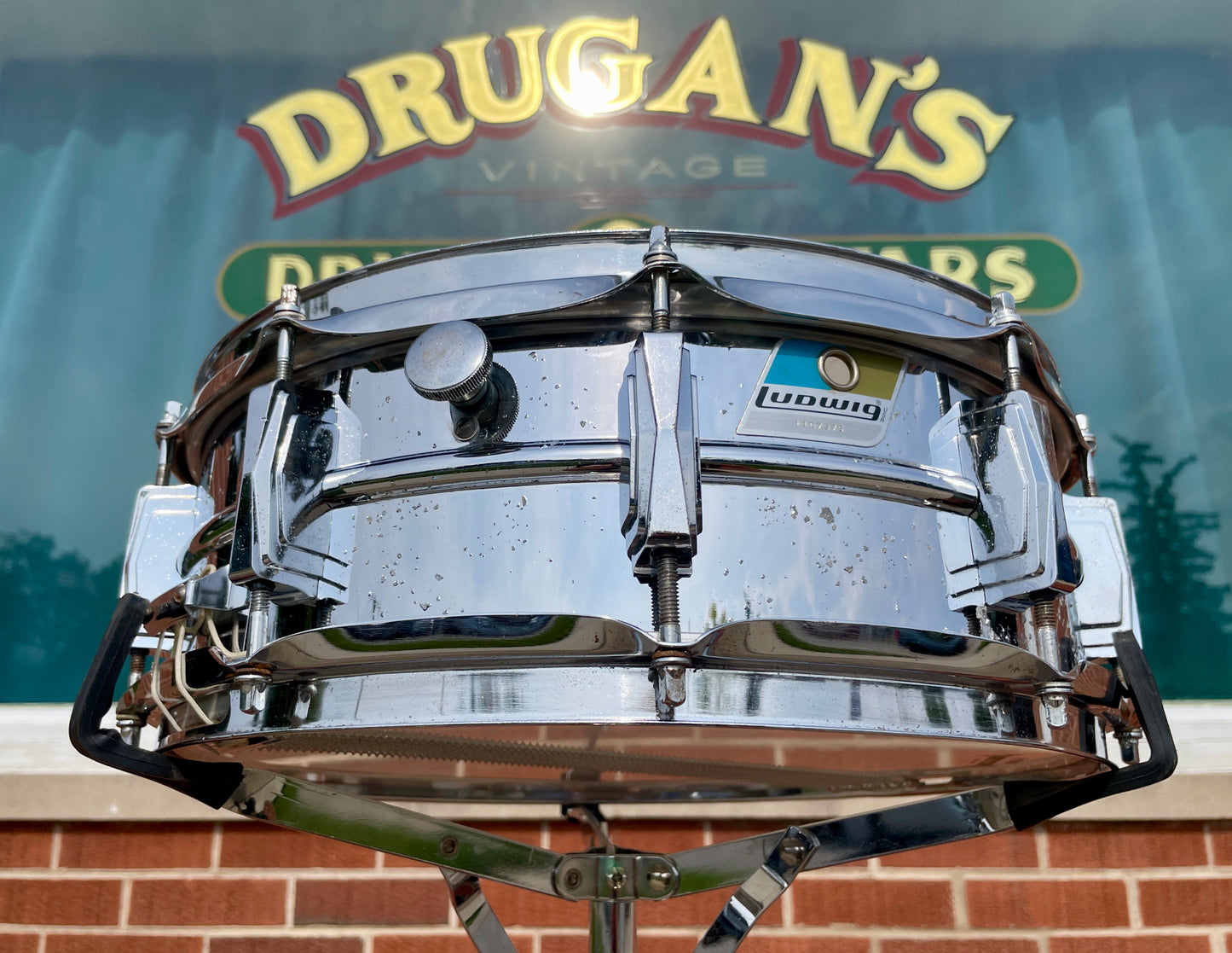1970s Ludwig 5x14 LM400 Supraphonic Snare Drum
