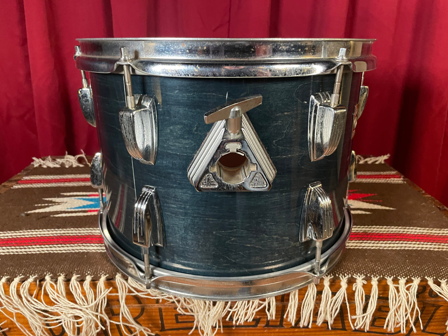 1990s Ludwig Classic Maple 9x13 Tom Emerald Shadow 13x9