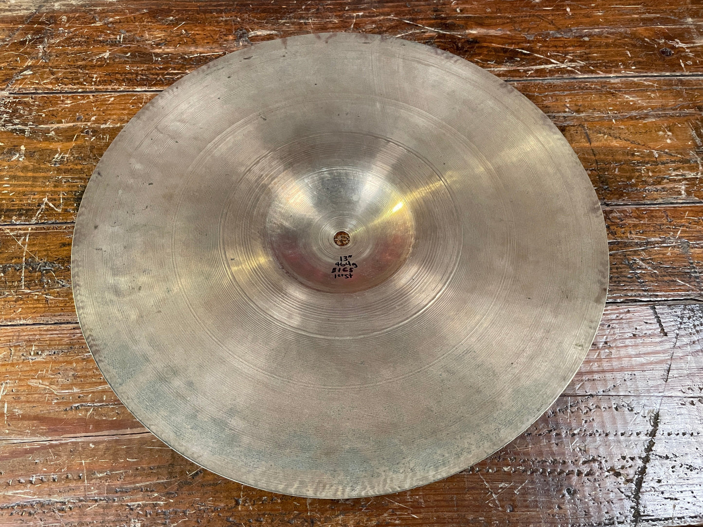 13" Vintage 1930s Zildjian A 1st Stamp Splash Cymbal 464g *Video Demo*