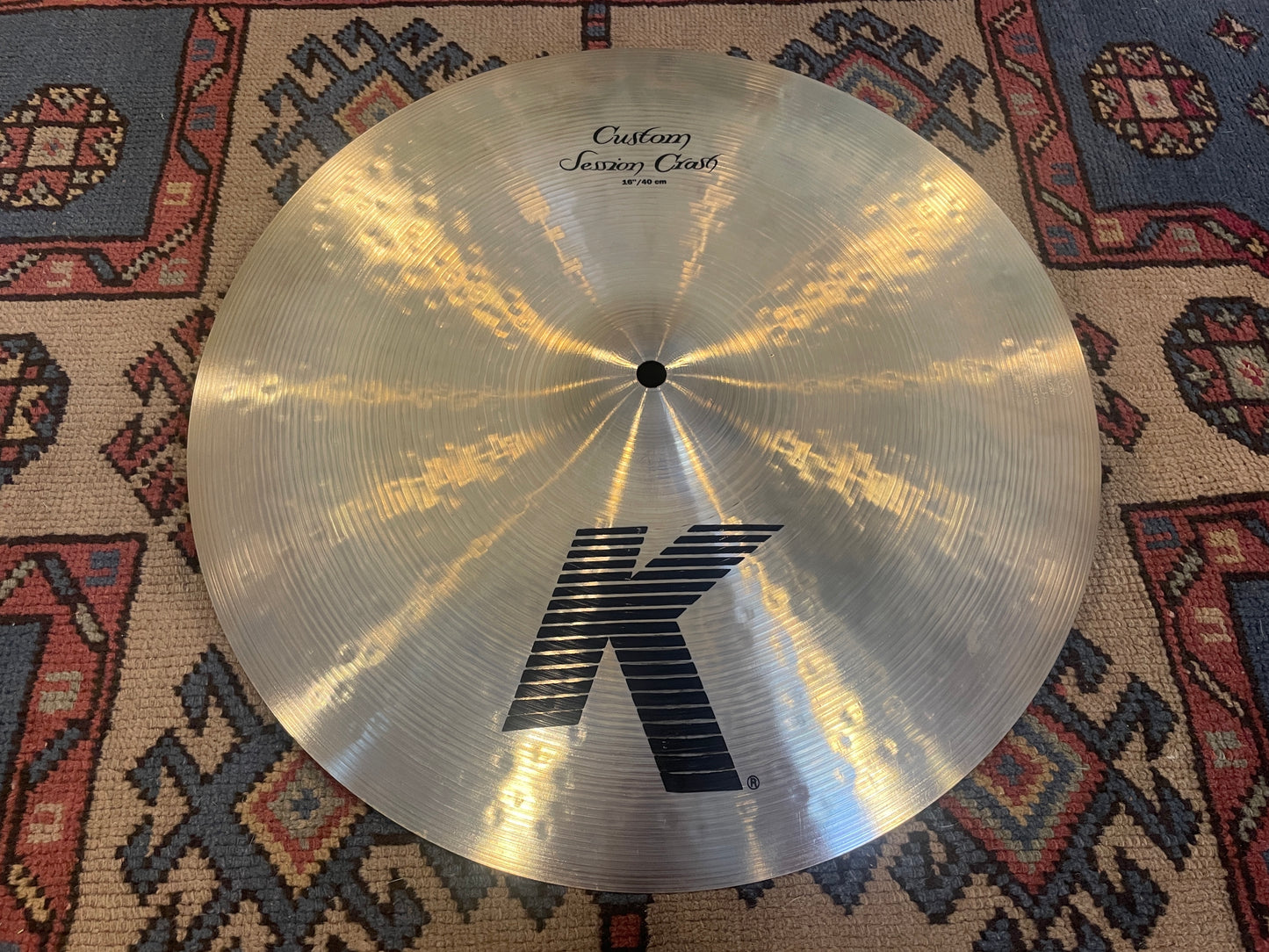 16" Zildjian K Custom Session Crash Cymbal 1080g