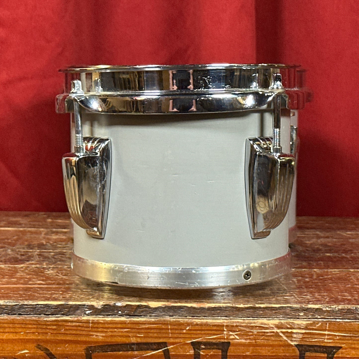 Vintage Ludwig 6" & 8" Tunable Bongo Pair Gray