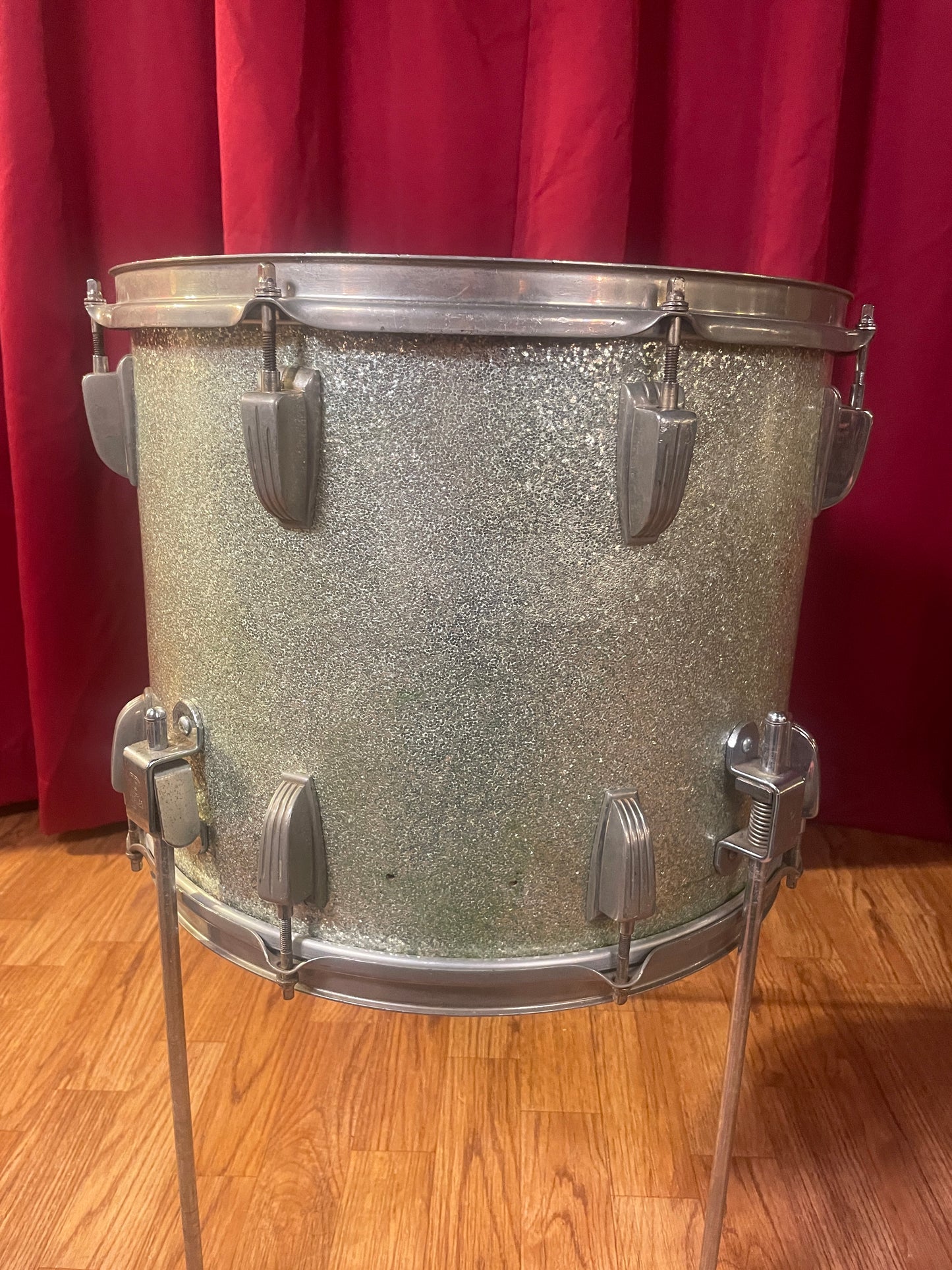 1950s Ludwig 12x15 Converted Marching Snare Floor Tom 15x12
