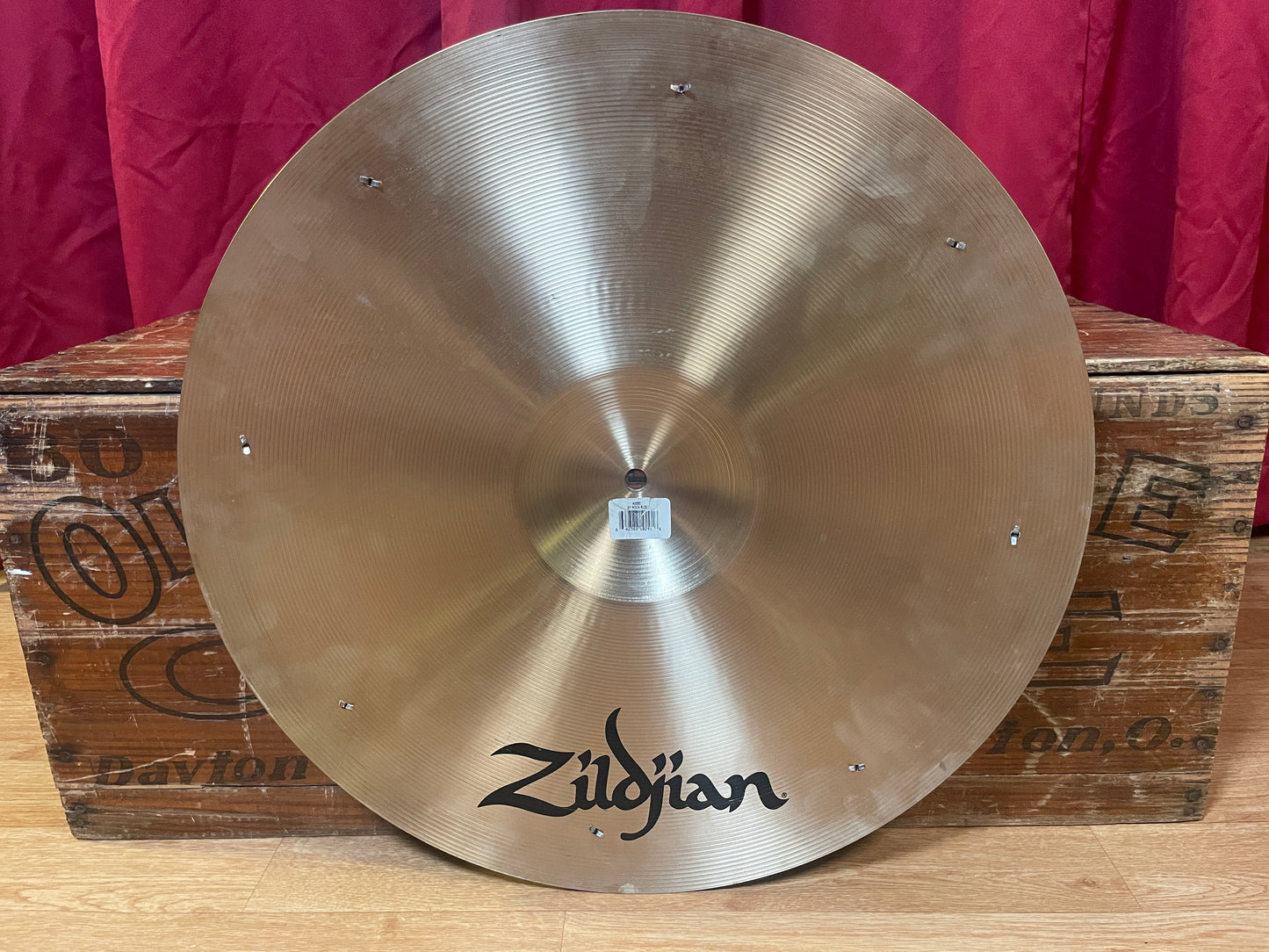 20" Zildjian A Rock Ride Cymbal w/ Rivets 2986g *Video Demo*