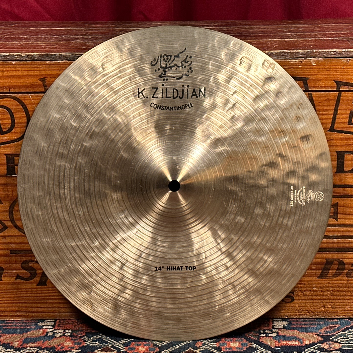 14" Zildjian K Constantinople Hi-Hat Cymbal Pair 944g/1156g *Video Demo*