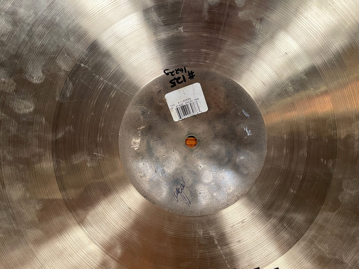 19" Sabian HHX Stage Crash Cymbal 1622g *Video Demo*