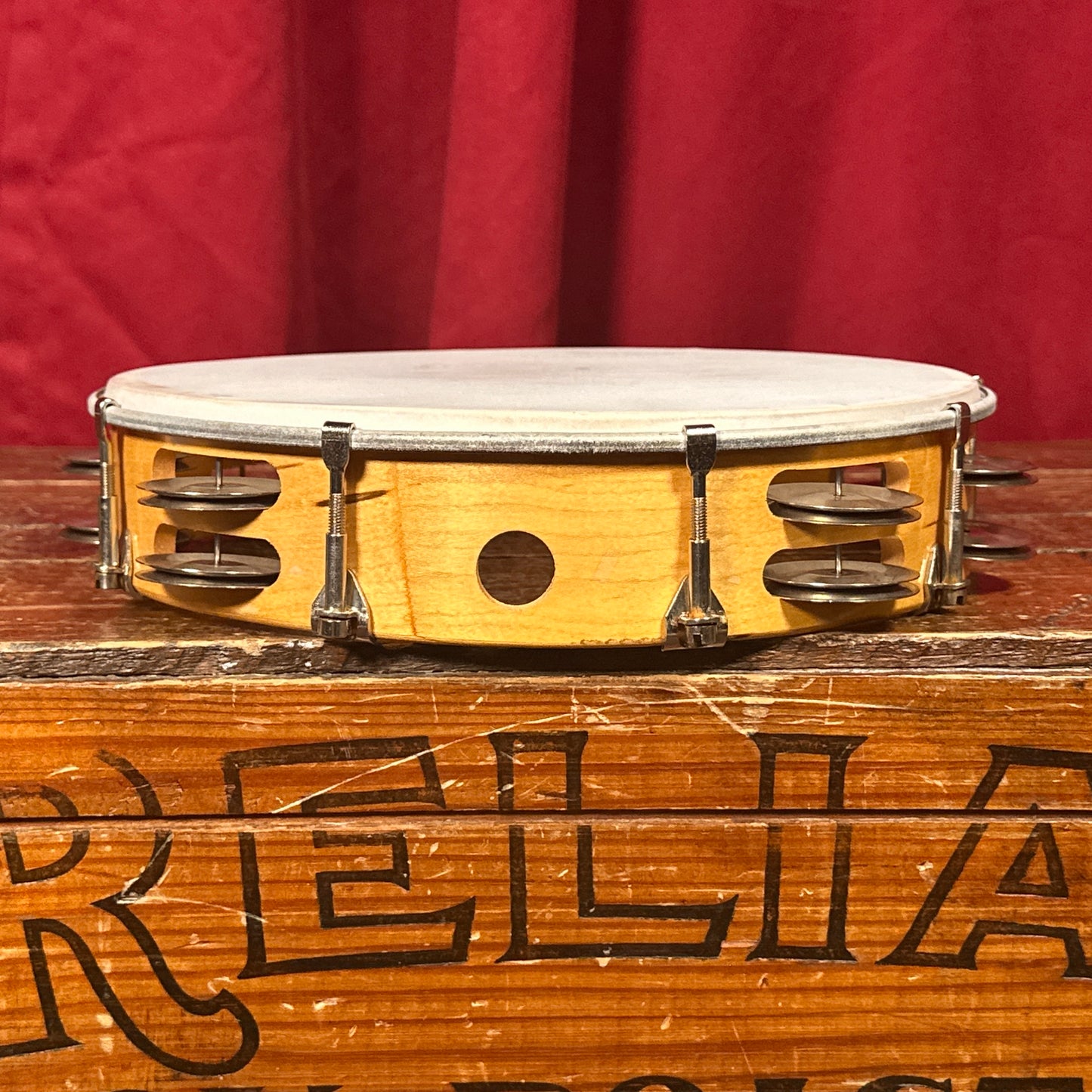 1970s Ludwig 10" Tunable Double Row Tambourine No. 95A