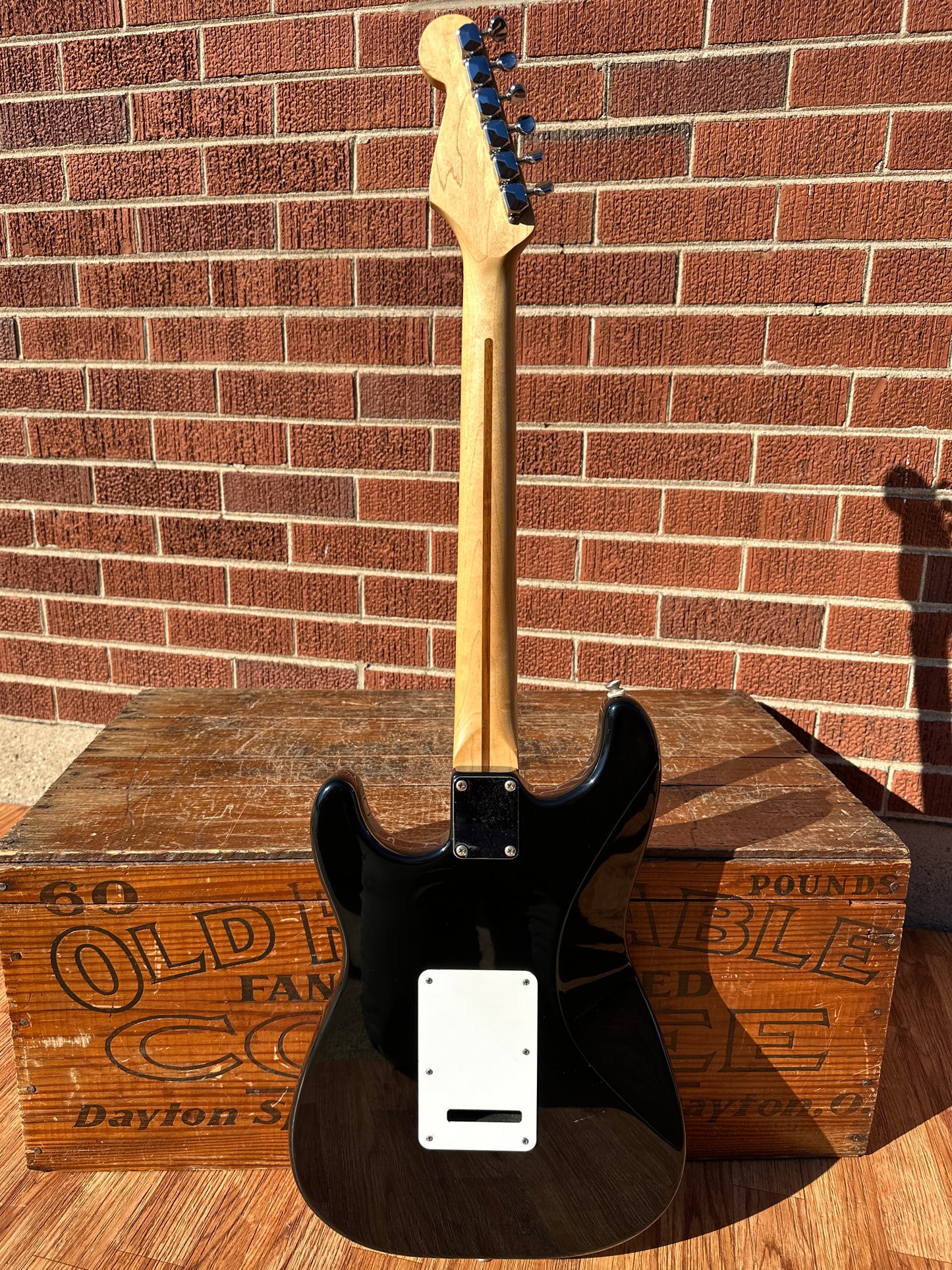 1996 Fender MIM Stratocaster Black w/ Fender Gig Bag