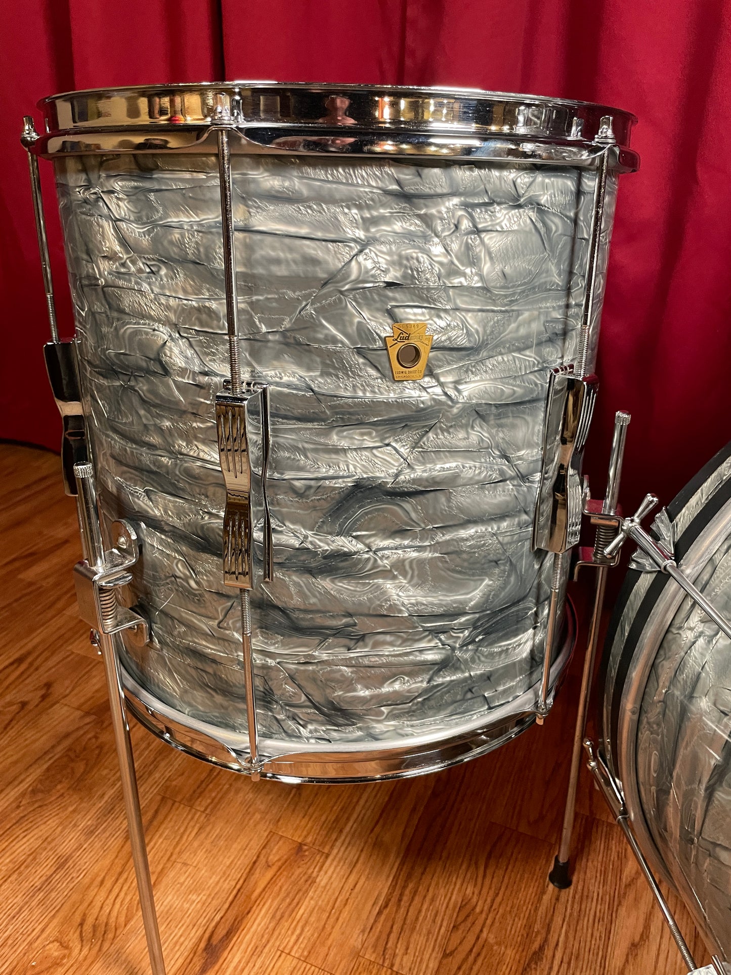 1968 Ludwig Club Date Drum Set Sky Blue Pearl 20/12/14