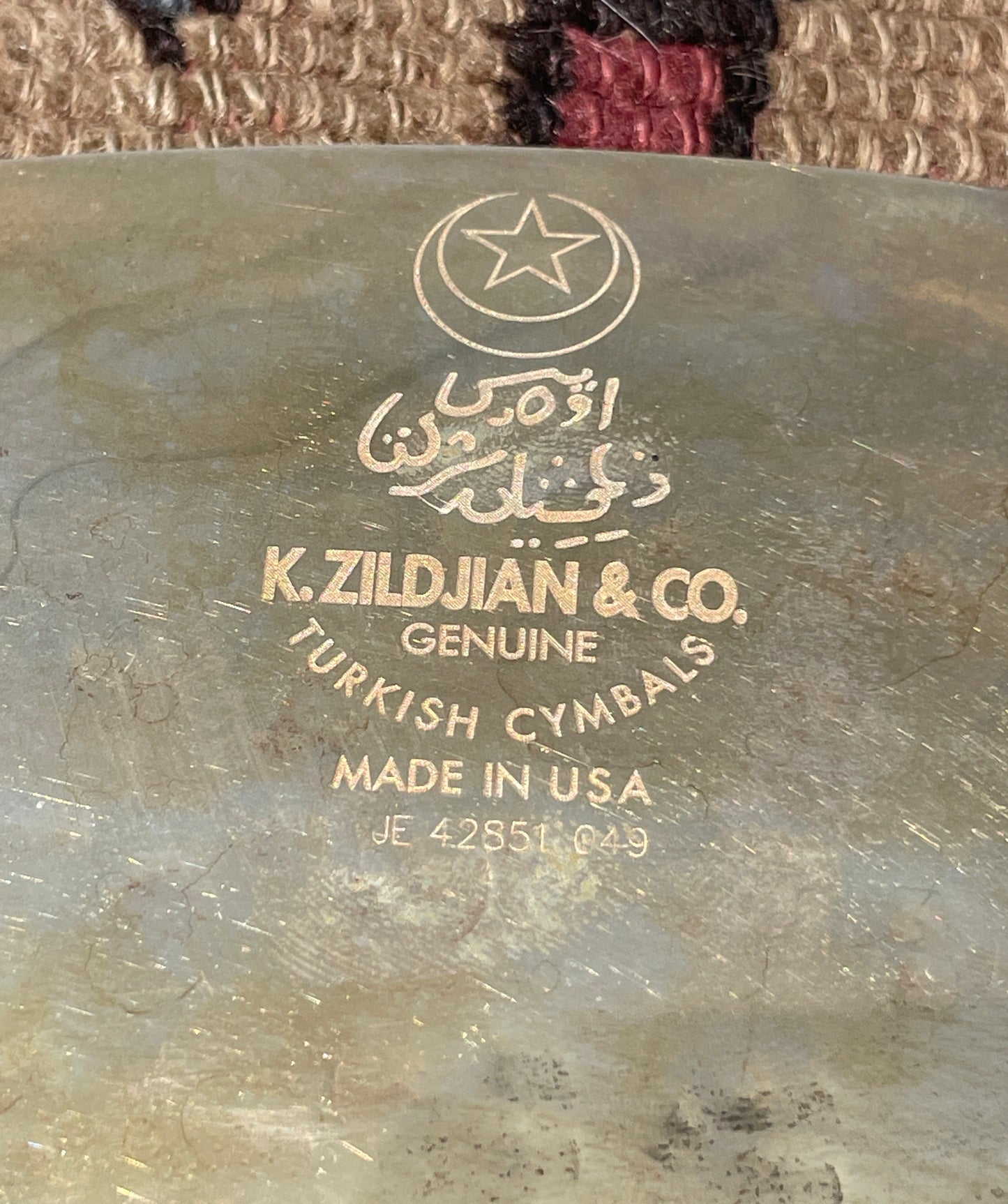 20" Zildjian K Custom Ride Cymbal 2720g