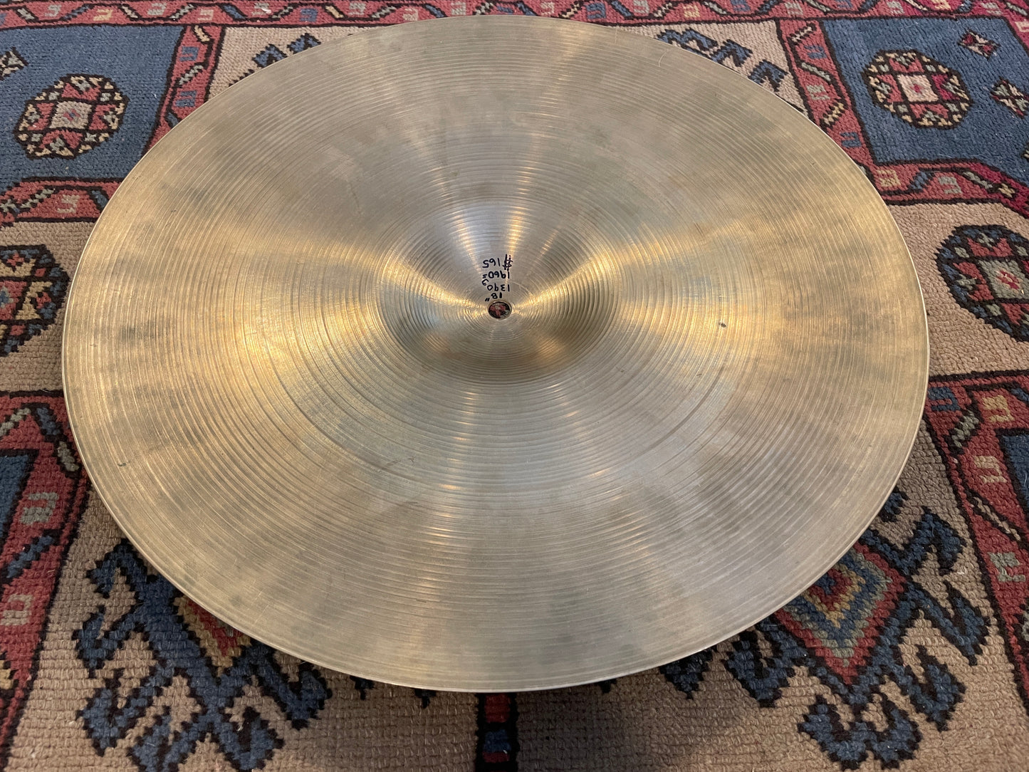 18" Zildjian A 1960s Crash Ride Cymbal 1390g *Video Demo*