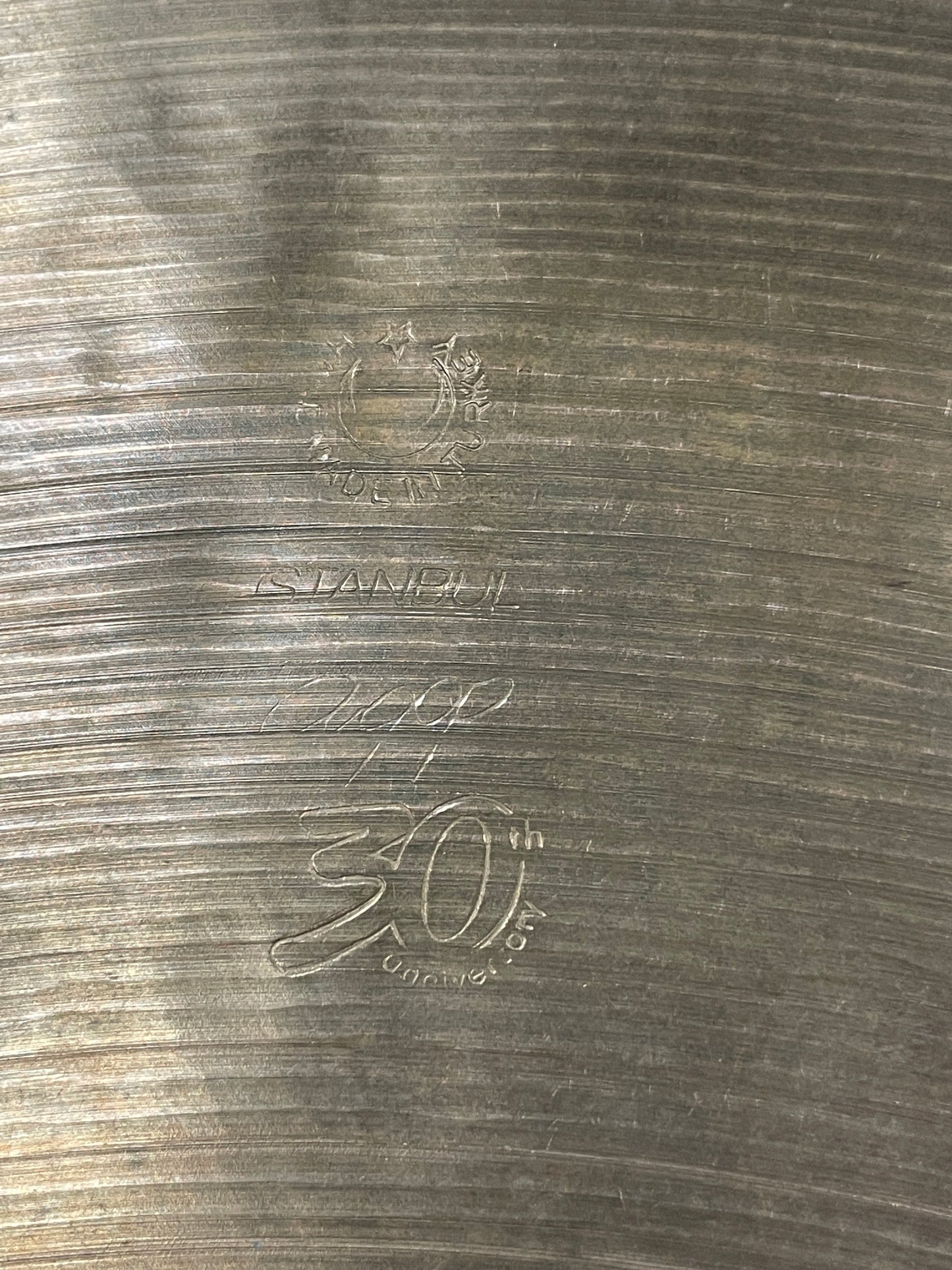 20" Istanbul Agop 30th Anniversary Ride Cymbal w/ Leather Cymbal Bag 1928g *Video Demo*