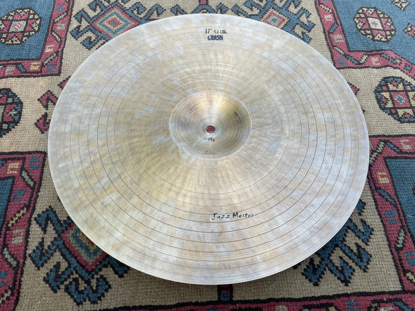 17" Masterworks Jazz Master Crash Cymbal Turkish Hand Hammered