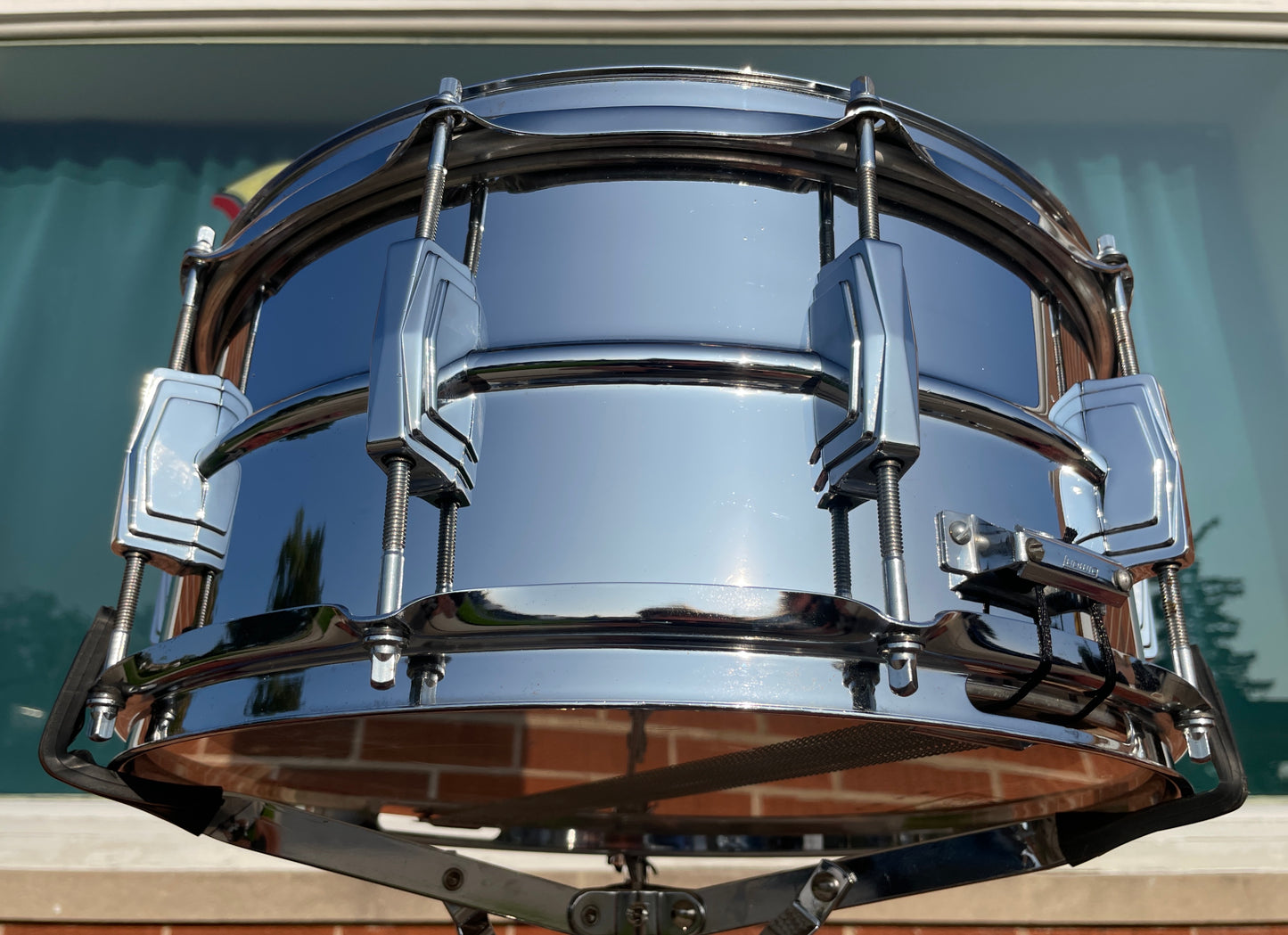 1970s Ludwig 6.5x14 LM402 Supraphonic Snare Drum