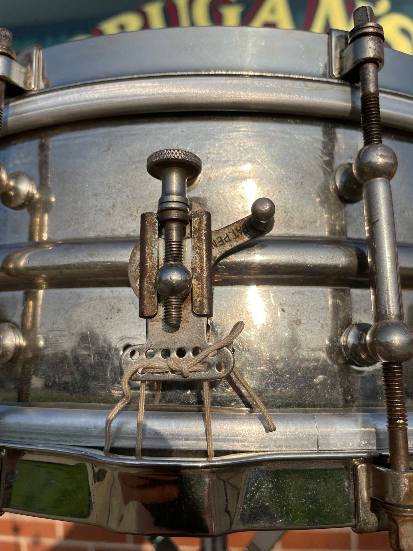 1920s Ludwig 5x14 Professional All-Around Model 10-Lug Snare Drum