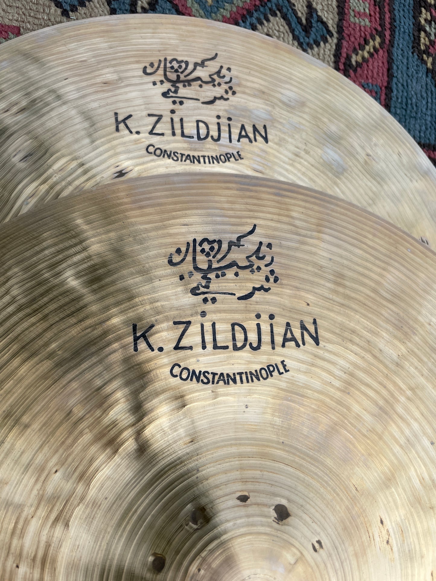 13" Zildjian K Constantinople Hi-Hat Cymbal Pair 828g/1050g