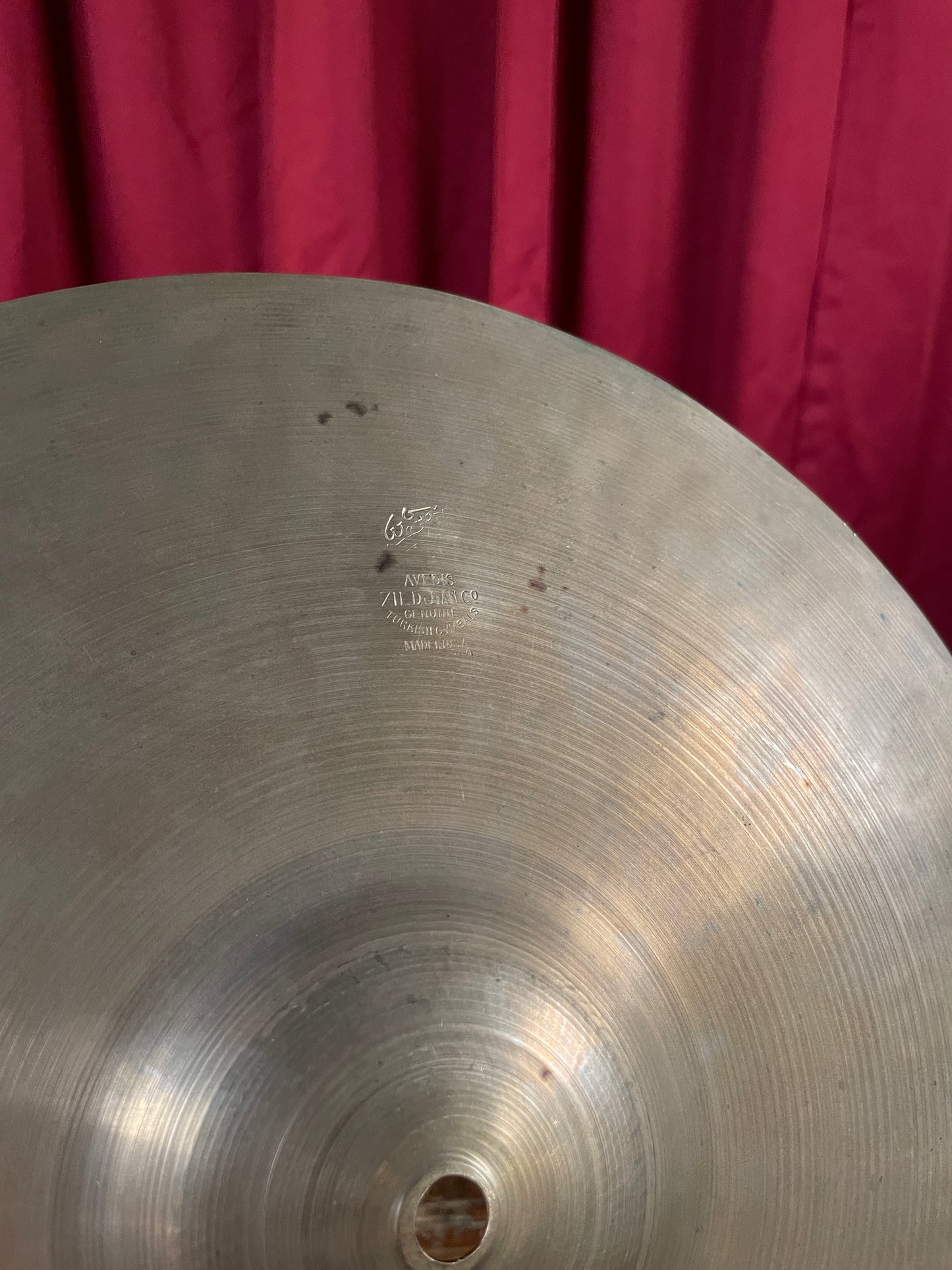 13" Vintage 1930s Zildjian A 1st Stamp Splash Cymbal 464g *Video Demo*