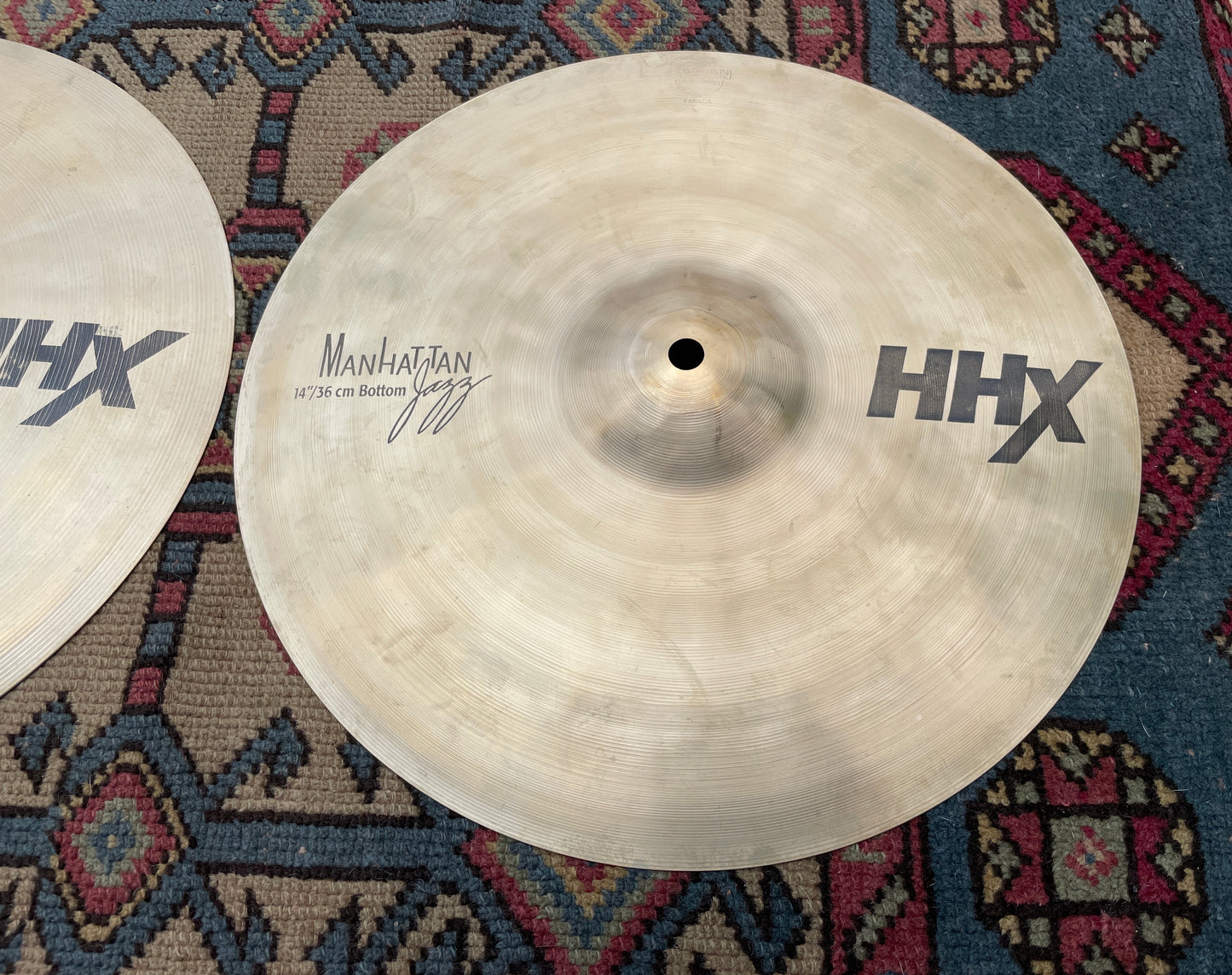 14" Sabian HHX Manhattan Jazz Hi-Hat Cymbal Pair 828g/1058g *Video Demo*
