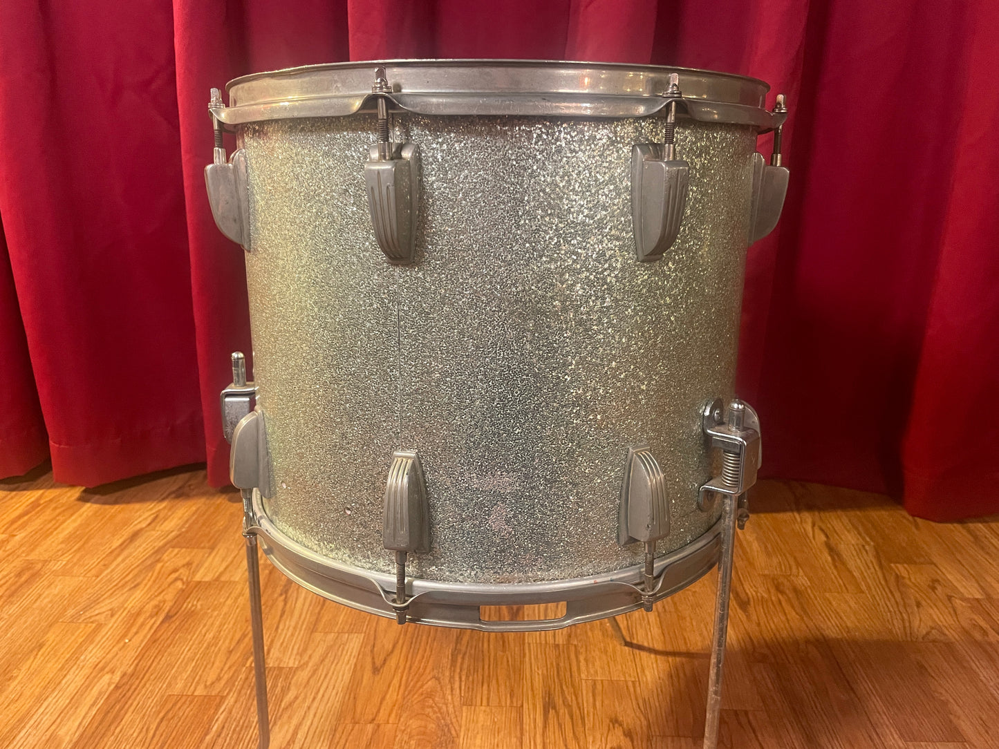 1950s Ludwig 12x15 Converted Marching Snare Floor Tom 15x12