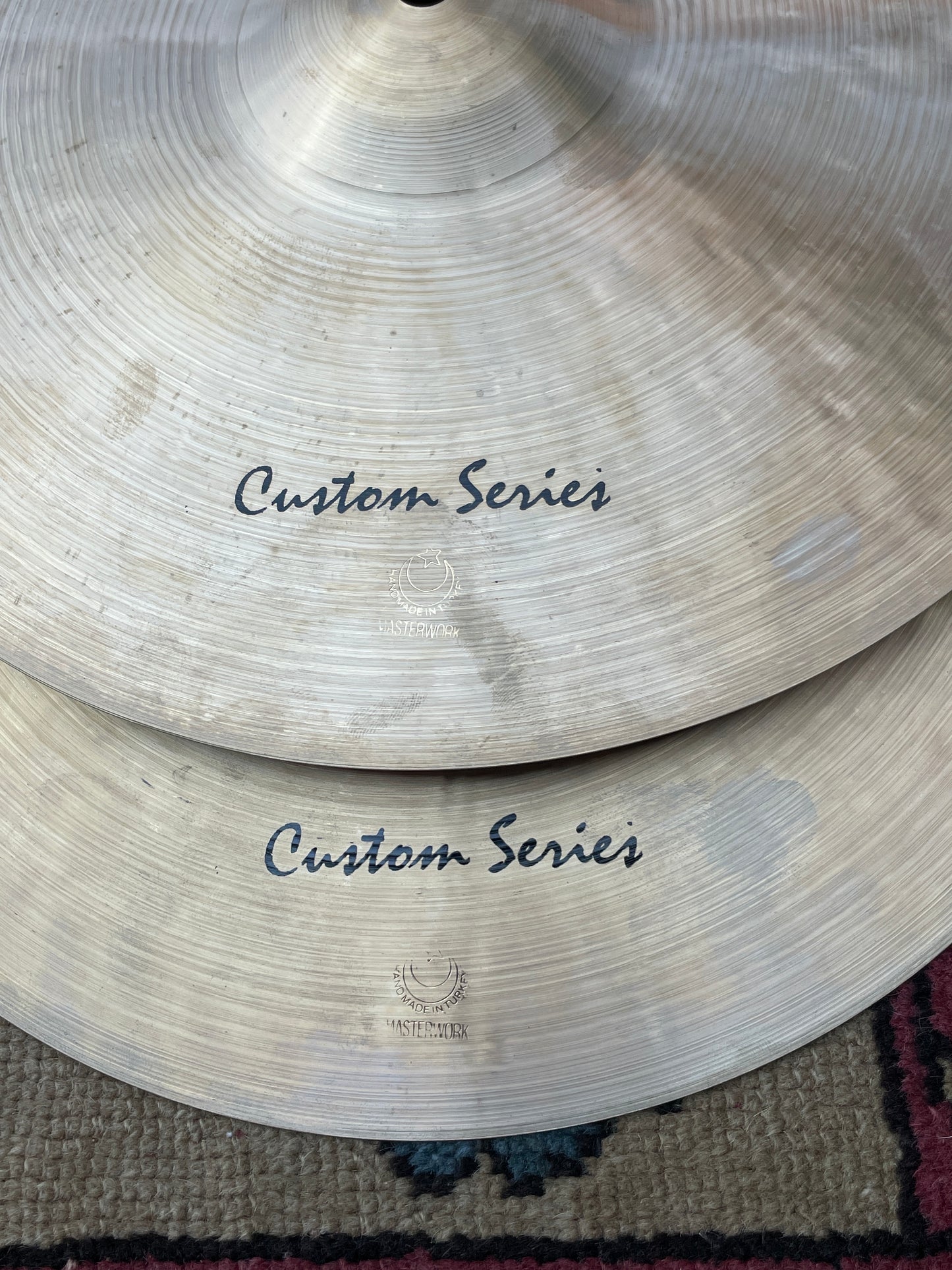 13" Masterwork Custom Series Hi-Hat Cymbal Pair 774g/918g *Video Demo*