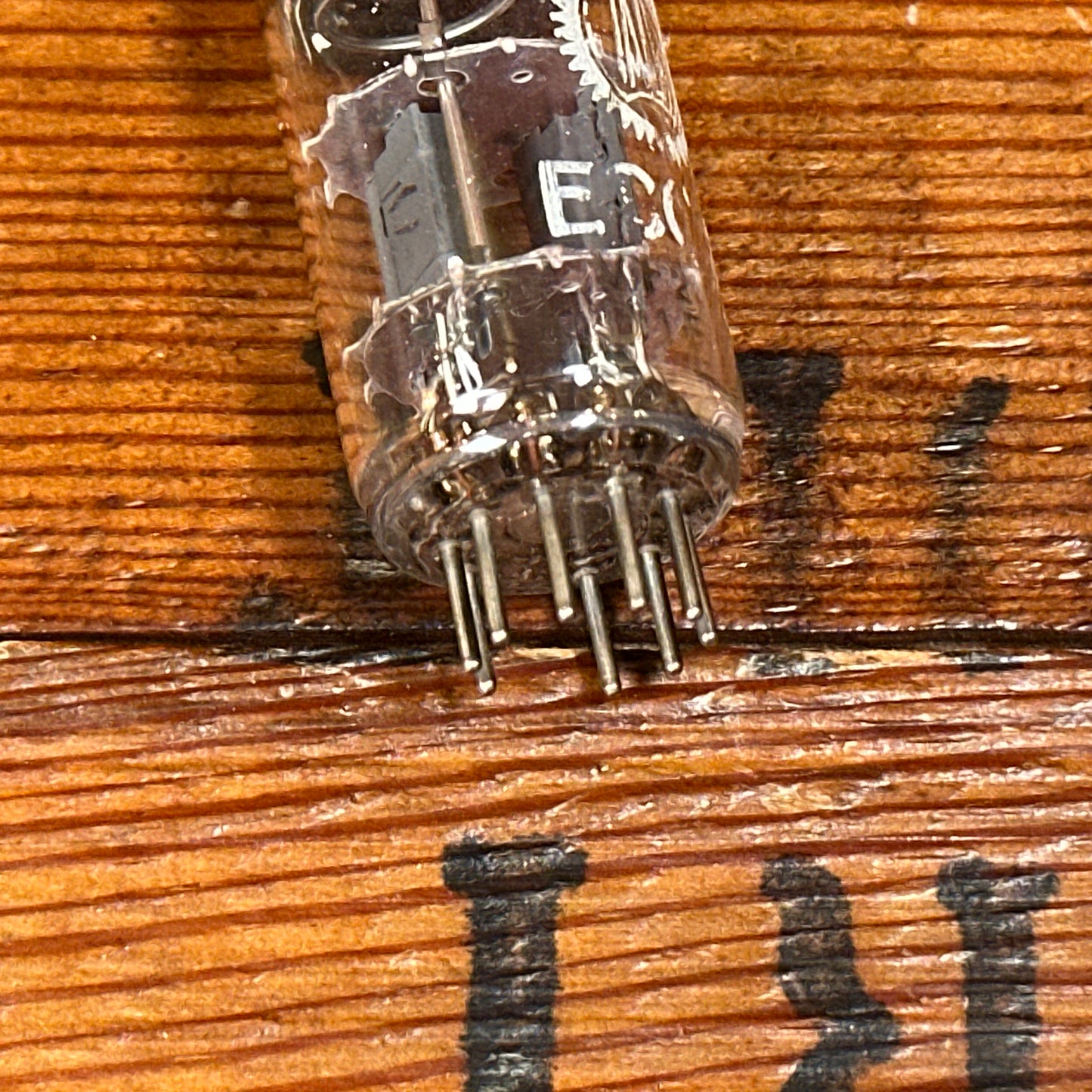 Vintage Valvo 12AT7 Preamp Tube ECC81 Valve Hamburg Factory #250