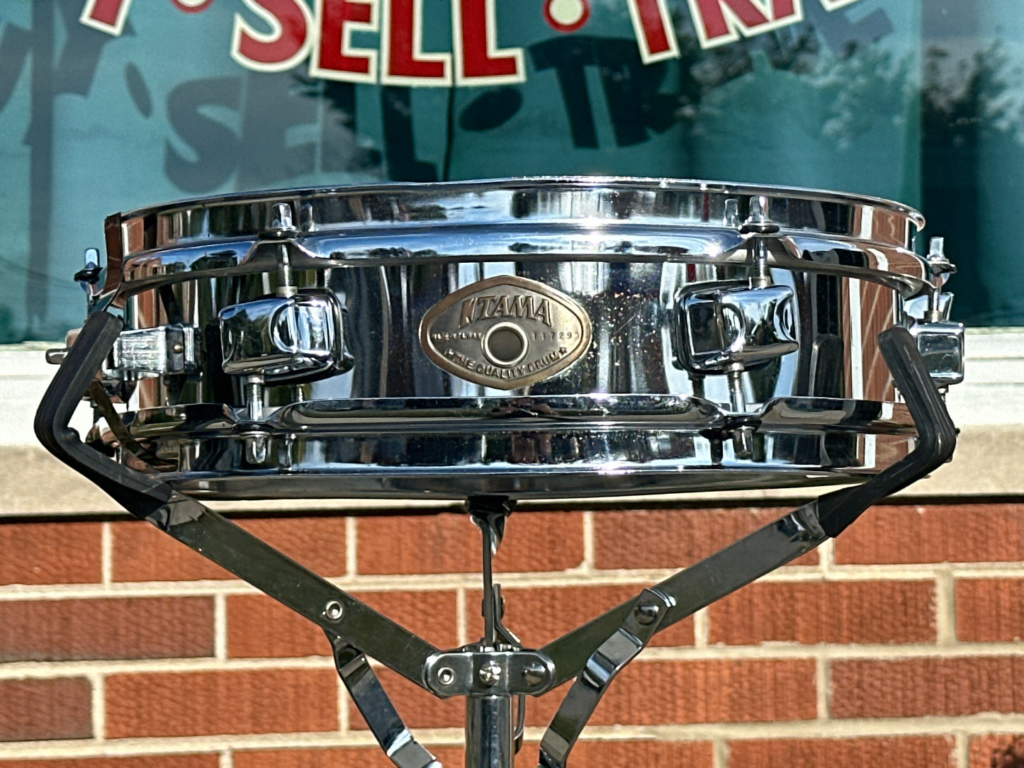 1990s Tama Steel Soprano 3.25x12 Snare Drum Chrome PF1325-12