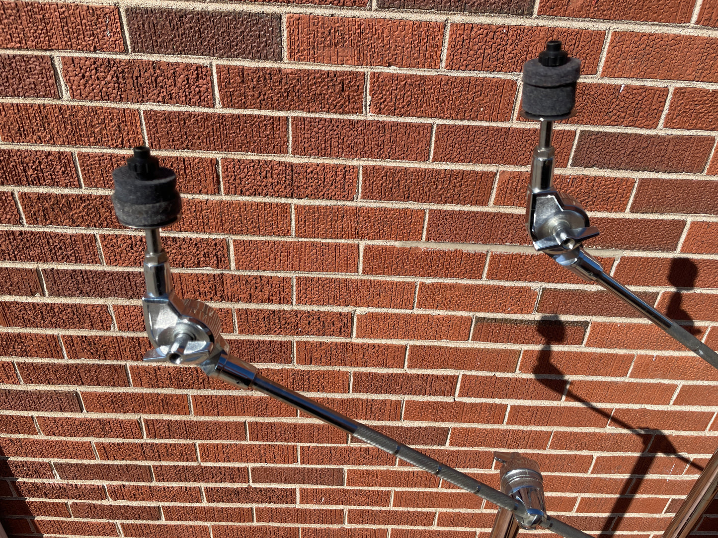 (x2) Vintage Tama Titan Red Label Boom Cymbal Stand Pair w/ Weights Japan