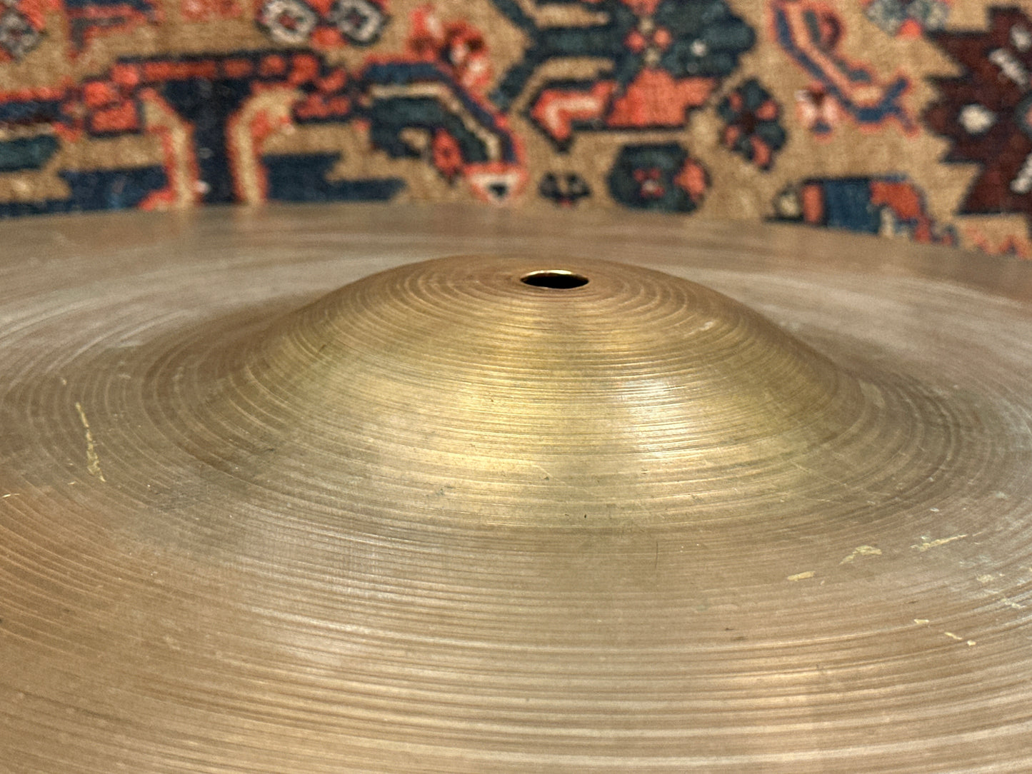 24" Zildjian A 1950s Large Block Stamp Medium Thin Ride Cymbal 3372g *Video Demo*