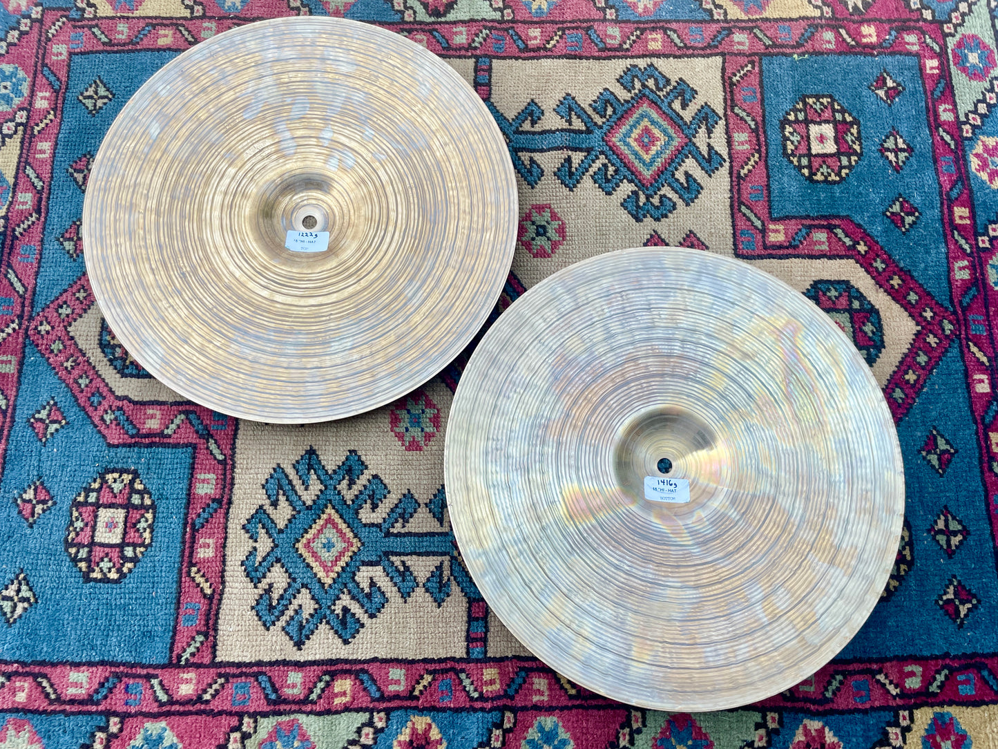 15" Masterwork Hi-Hat Cymbal Pair 1222g/1416g *Video Demo*