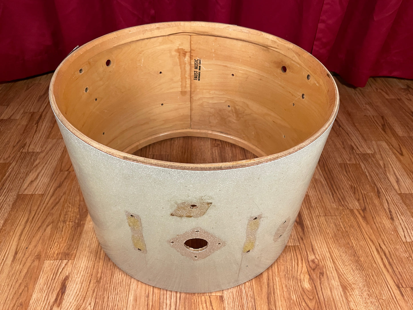 1970s Ludwig 14x20 Club Date Bass Drum Shell 3-Ply