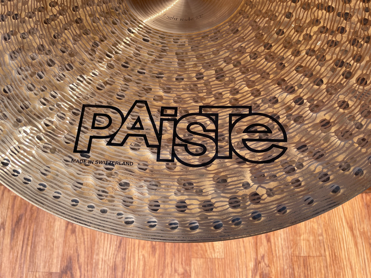 22" Paiste Signature Traditional Light Ride Cymbal 2516g *Video Demo*