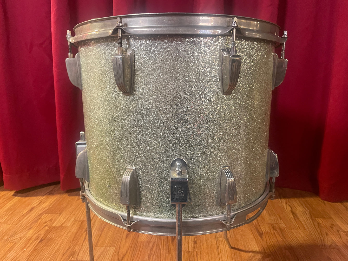 1950s Ludwig 12x15 Converted Marching Snare Floor Tom 15x12