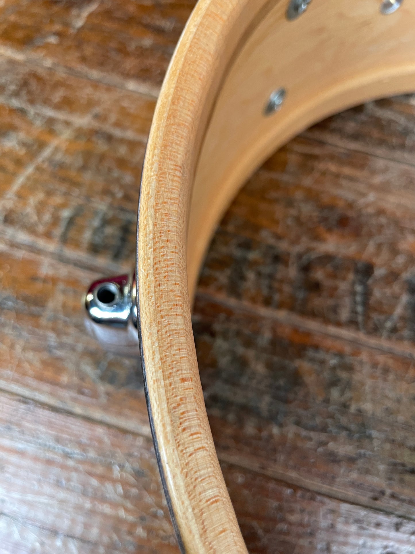 1960-1962 Slingerland 5.5x14 No. 143 Gene Krupa Radio King Snare Drum Capri Pearl
