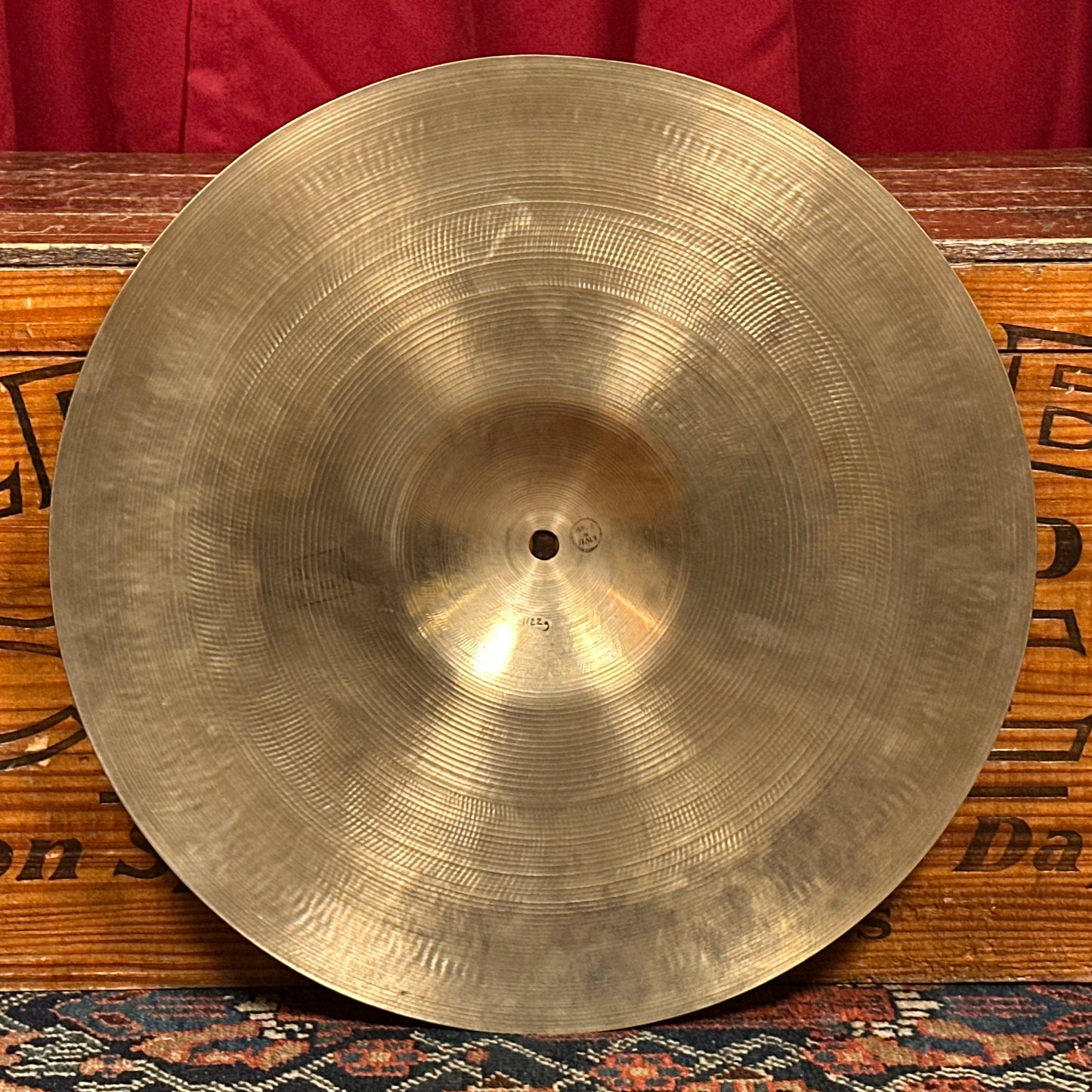 16" Sonor by Tosco Crash Cymbal 1122g Made in Italy *Video Demo*