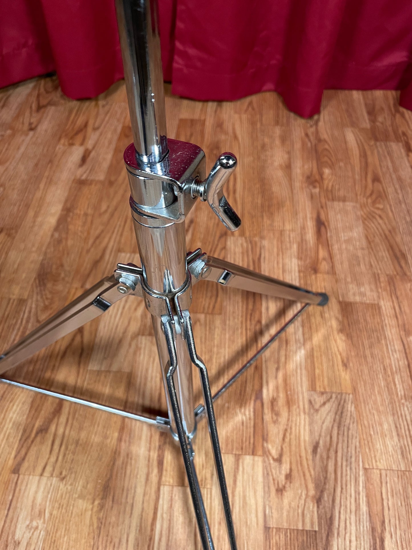 1960s Rogers No. 48-0518 Swiv-O-Matic Dual Tom Stand Double Tom Holder