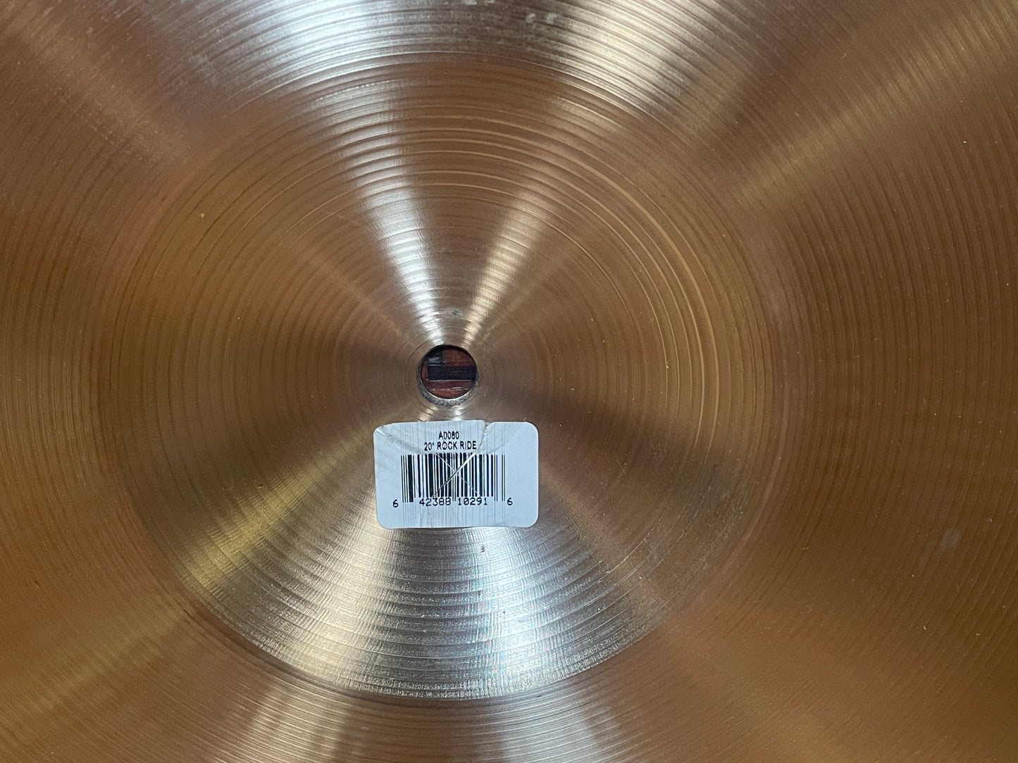 20" Zildjian A Rock Ride Cymbal w/ Rivets 2986g *Video Demo*